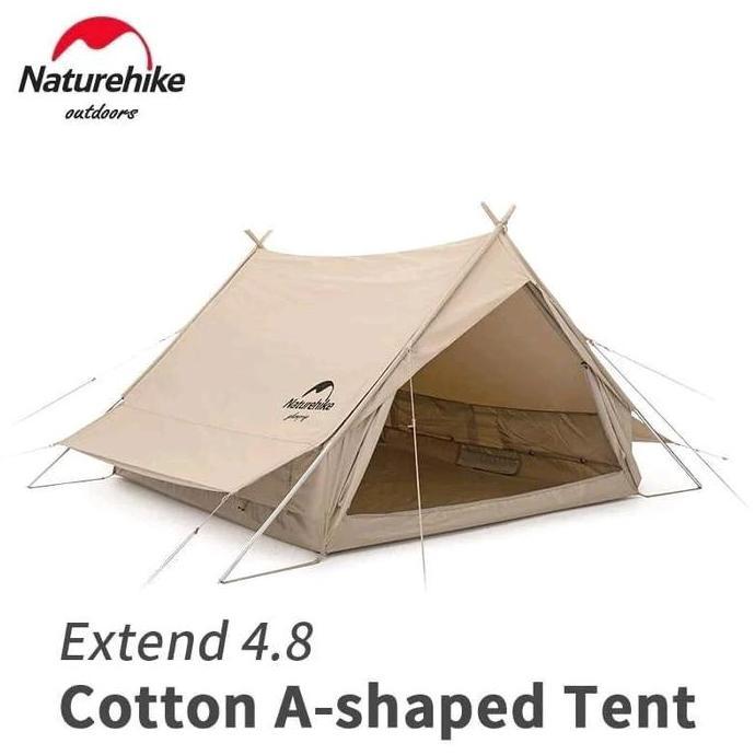 Terlaris Tenda Cotton Series Naturehike Nh20Zp011 (Extend 4.8) // Tenda Cotton Camping Glamping Natu