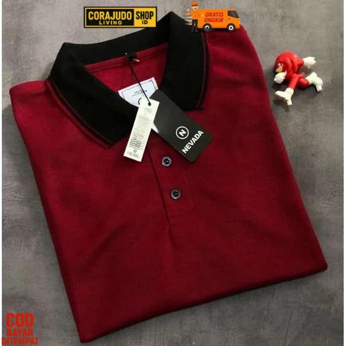Sale Kaos Kerah Pria Dewasa L Xl Xxl Kaos Krah Pria Jumbo Kaos Pria Dewasa Import Branded Kaos Polo 