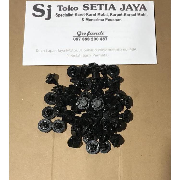 KARET LIST BODY MOBIL KANCING KLIP AVANZA XENIA, DLL MATERIAL LENTUR & TAHAN PANAS