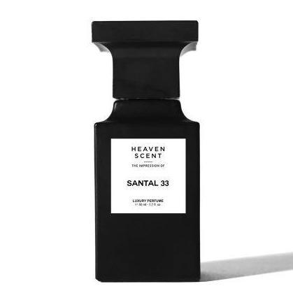 HEAVEN SCENT Parfum Pria Santal 33 - Very Intense 50ml Aroma Santal Khas Tahan 24 Jam Cocok untuk Pe
