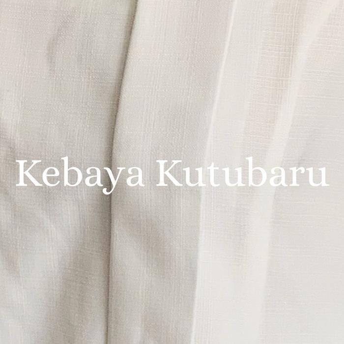 Bisa Cod - Loewes Atasan Kebaya Kutu Baru Modern Linen Look Katun Jepang Premium Lengan Panjang 3/4 