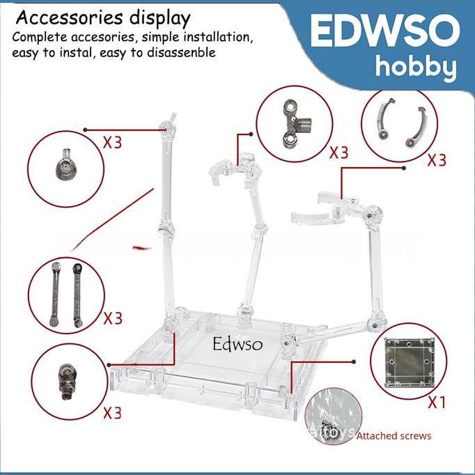 Stand Base Action Figure SHF Gundam SD SDW SDCS BB HG RG 1/144