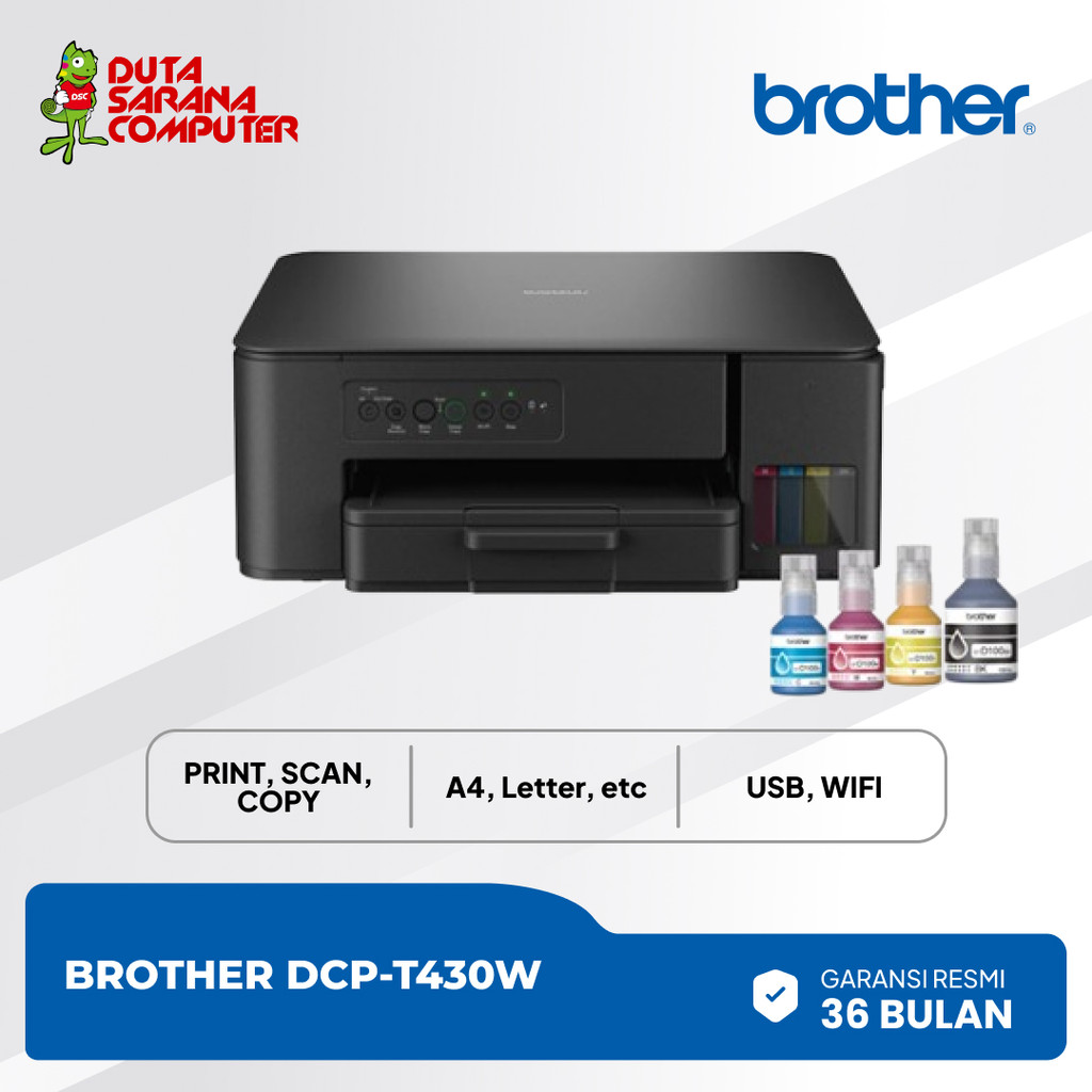 BROTHER PRINTER T430W | BROTHER DCP-T430W | PRINT SCAN COPY PRINTER