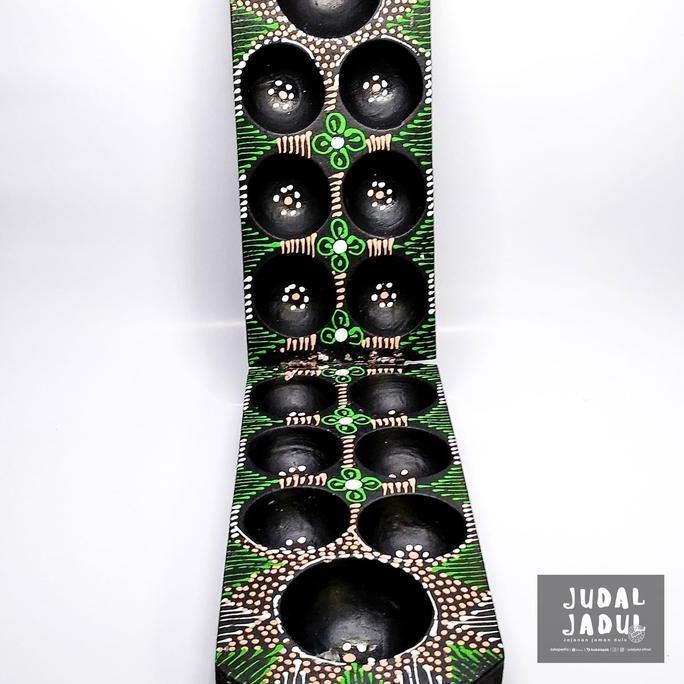 Congklak motif / congklak kayu