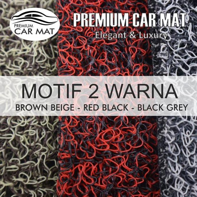 Karpet Lantai Mie / Karpet Mobil Motor Mie METERAN Motif 2 Warna