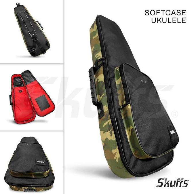 SOFTCASE UKULELE TAS UKULELE KENTRUNG RANSEL UKULELE TAS KENTRUNG