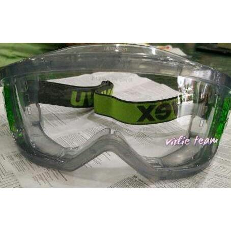 KACAMATA SAFETY GOGGLE UVEX 9301-906 GOOGLE UVEX GREEN STRAP
