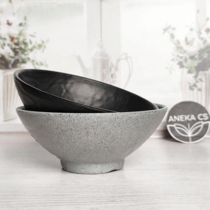 Melamine Stone Mangkok 7 inch - Mangkok Mie Golden Dragon W6907A LJ