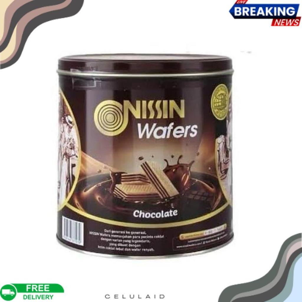 Bisa Cod Nissin Wafer Chocolate Wafer Coklat Murah Roti Lebaran Kue Kering