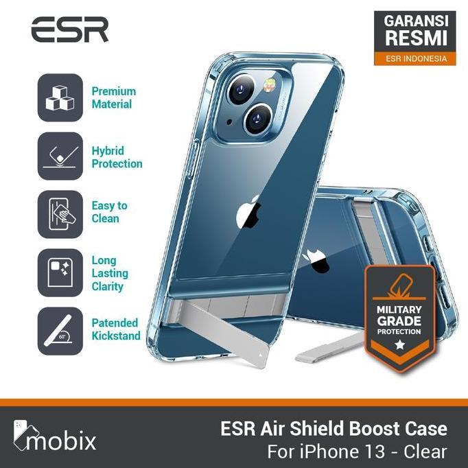 Soft Case iPhone 13 / Pro / Pro Max ESR Air Shield Boost Kick Stand