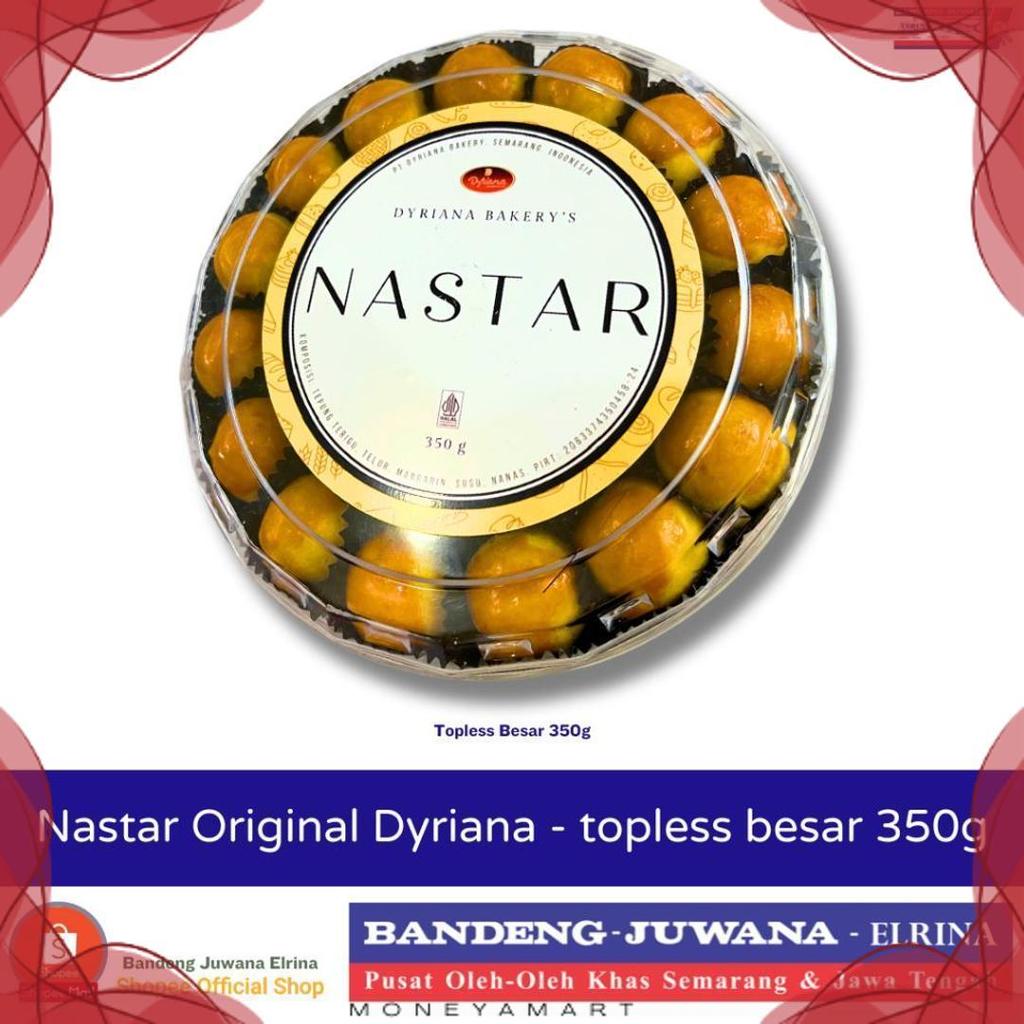 Berkualitas Nastar Original Topless Besar 350G Merek Dyriana