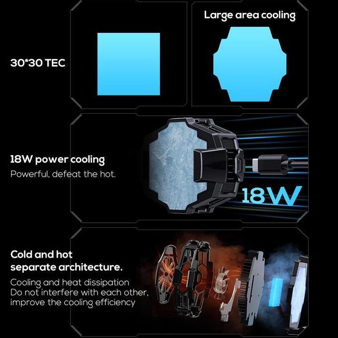 Myallstore - Funcooler C10 Fan Cooler Radiator Pendingin HP Cooling Fa