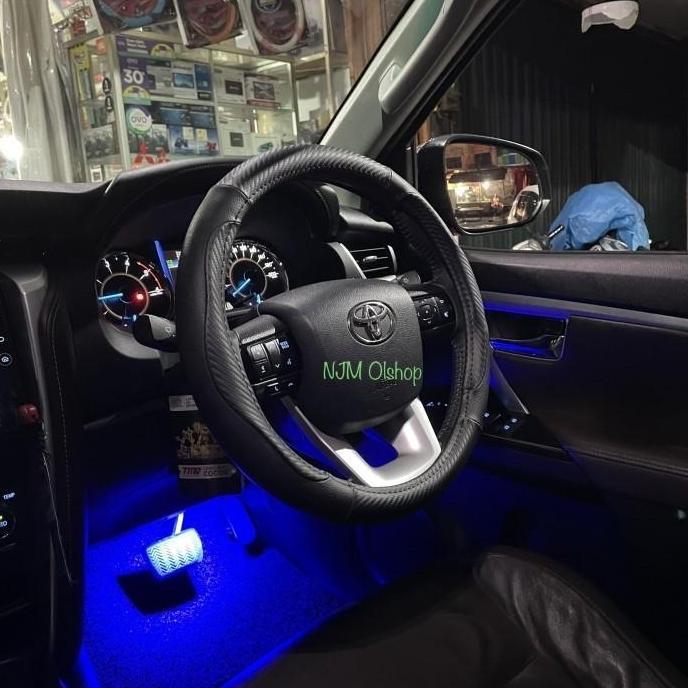 Sarung stir mobil fortuner - fortuner VRZ / cover stir pajero sport