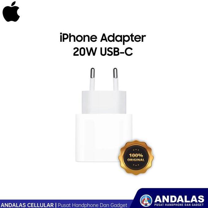 ADAPTOR CHARGER IPHONE 20W ORIGINAL