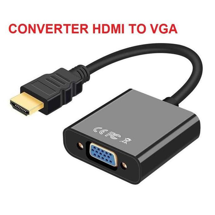 CONVERTER HDMI TO VGA / HDMI TO VGA / KONEKTOR HDMI TO VGA