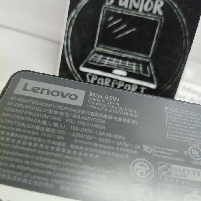 Charger Ori Laptop Lenovo ThinkPad (USB Type C) T580 T480 T480S L380