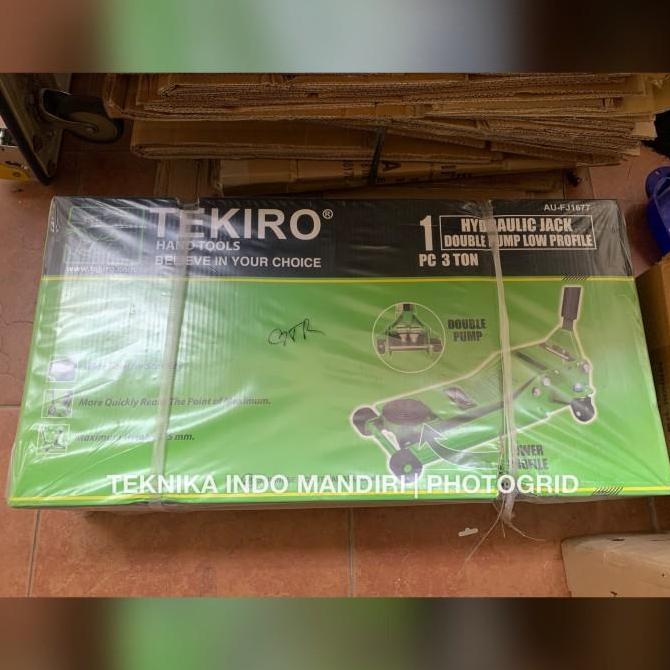 Dongkrak buaya 3 Ton TEKIRO / Dongkrak buaya ceper 3 Ton