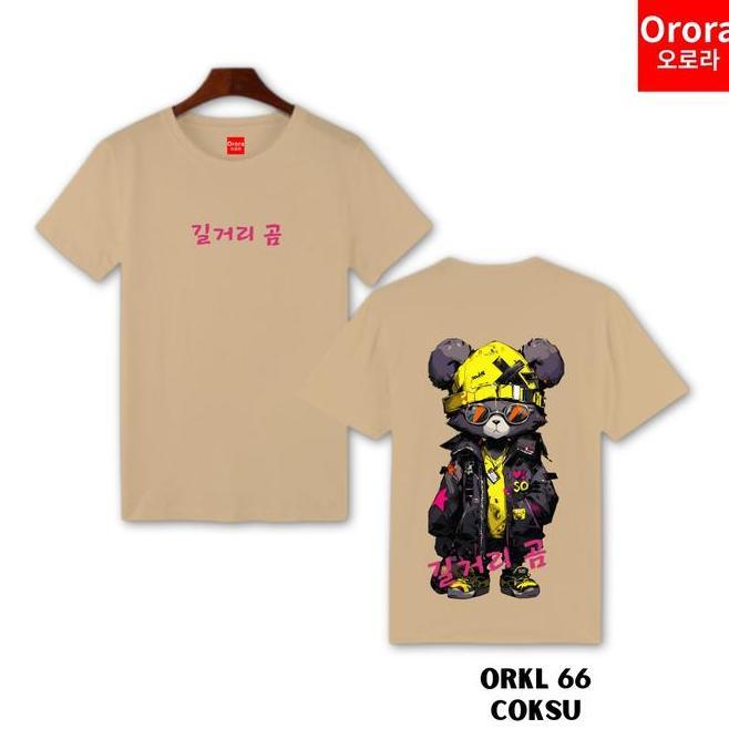 Kaos Distro Premium Kaos Distro Premium Korea Street Bear - Baju