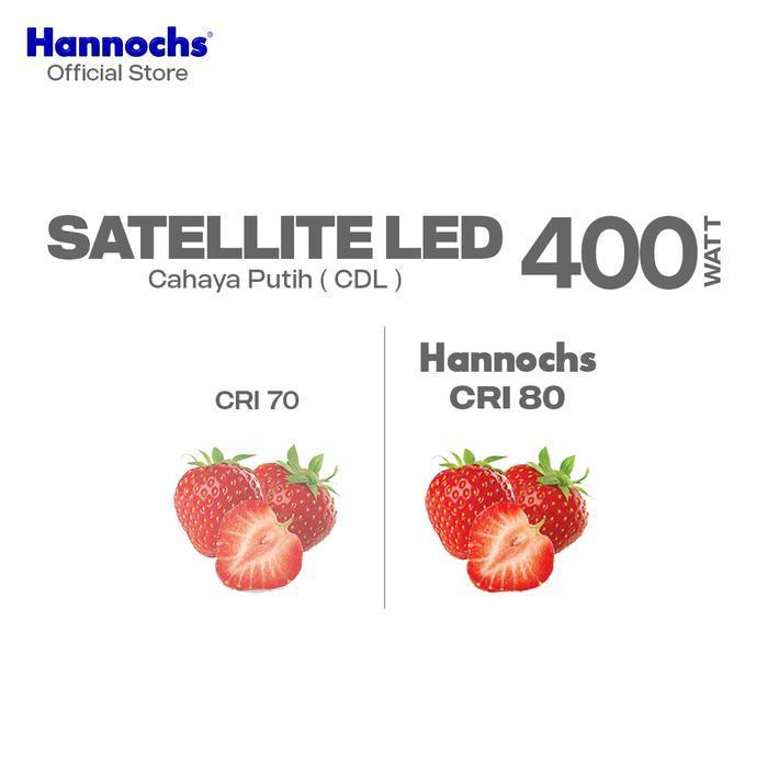 Hannochs Lampu Highbay LED Satellite LED 400W Cahaya Putih - UFO