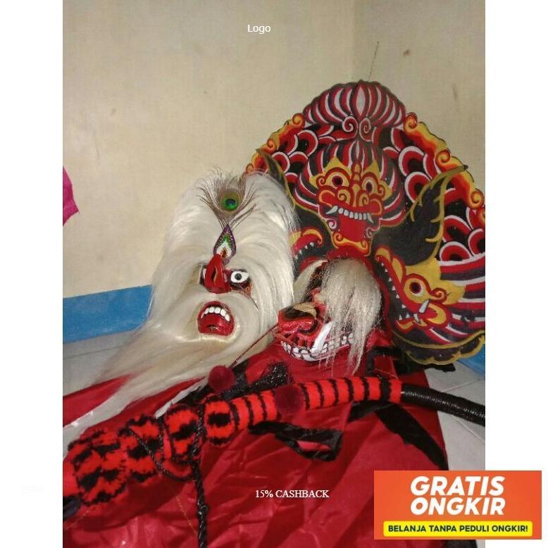 Barongan Devil Barongan Kayu Asli Barongan Anak Barongan Murah Barongan Thik Barongan Uk 14 Barongan