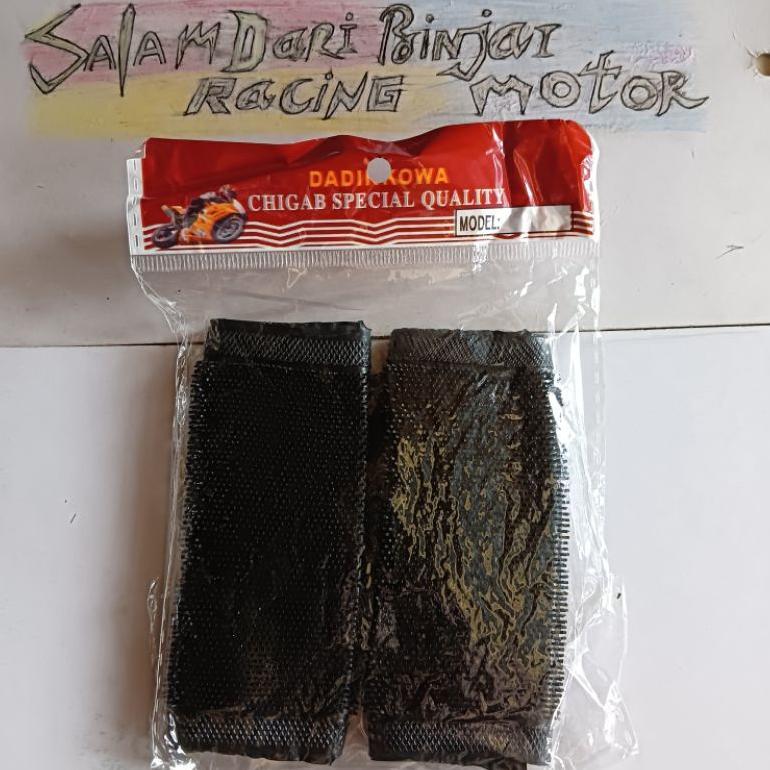 BESTPROMO Handfat handgrip stang motor SARUNG GAS BULU DURI SEMUA KERETA BISA PAKAI GRIP HANDFAT HAN