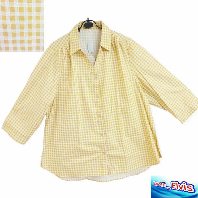 Blouse Wanita Kotak Blouse Wanita Kotak Kotak Garis Polos