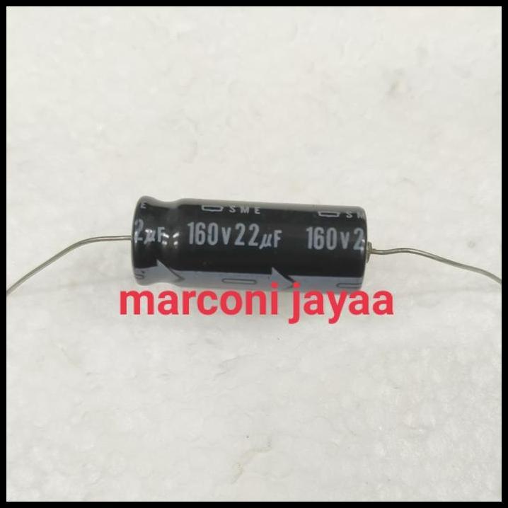 HOT DEAL KAPASITOR AXIAL 22UF 160V SME 