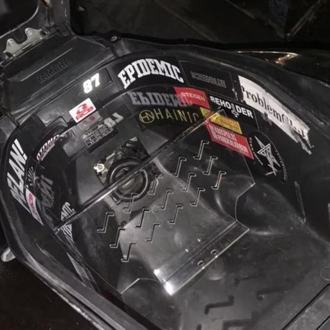 Cover Downdraft Aerox Cover Downdraft Aerox Old Acrylic Pelindung Throttle Body Akrilik