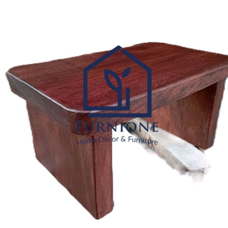 Dingklik Kayu / Kursi Jongkok Kayu / Dingklik Kayu Solid Tebal /Jingkik Kayu