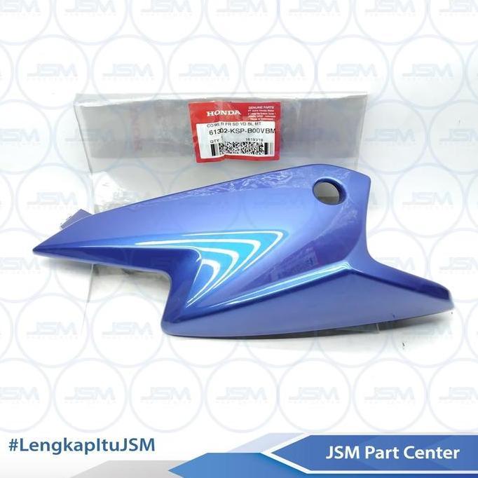 Cover Lampu Megapro Cover Lampu Megapro New Biru Kanan Fi 61302-Ksp