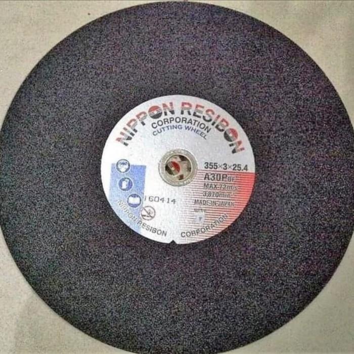 Cutting Potong Nippon resibon 14"inch batu potong gerinda duduk 14"inch satu dus 25pcs