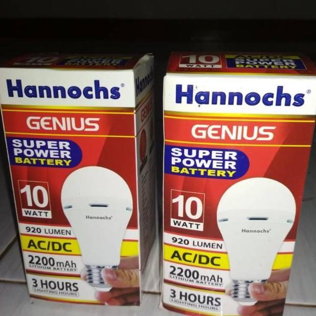 Bohlam Emergency Hannochs GENIUS 10watt