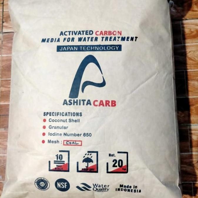 Karbon Aktif / Activated Carbon / Arang Powder / Serbuk / Bubuk Batok