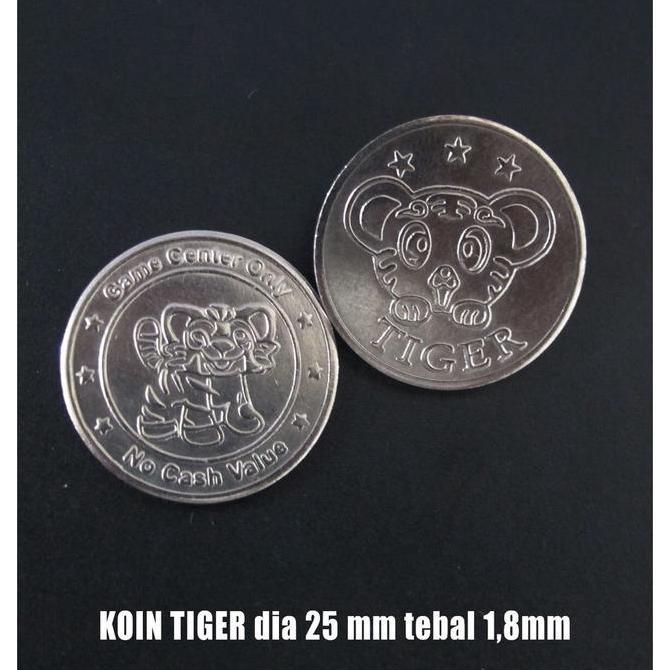 Coin Capit Boneka | Koin Mesin Capit Boneka TIGER BADUT APPLE 888 -