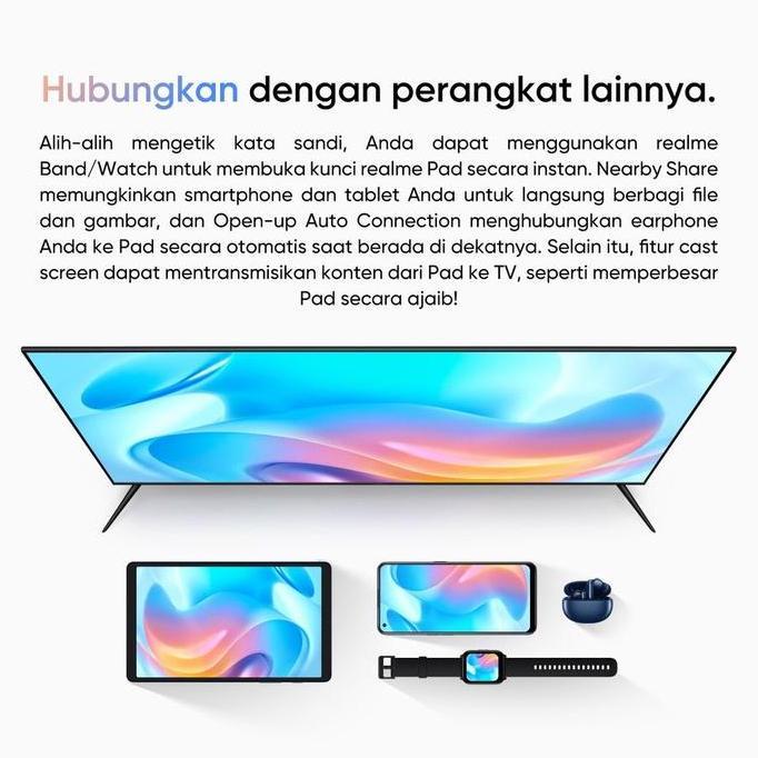 Realme Pad Mini LTE 4GB + 64GB Garansi Resmi Realme Indonesia