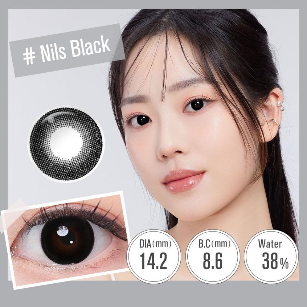 Diskon [0.00~-6.00]Magister Softlens Hitam 14Mm-14.5Mm Softlens Minus