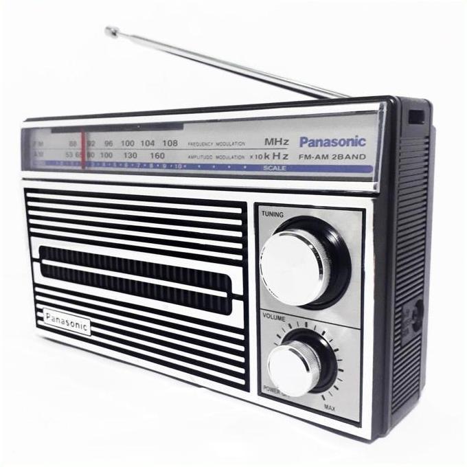 Radio Portable Panasonic RF 5270 Model Jadul AM-FM Klasik ORIGINAL