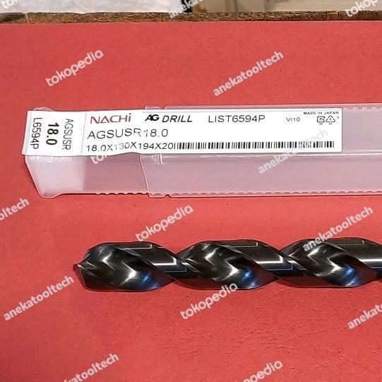 MATA BOR AGSUS NACHI 18mm |MATA bor stainless steel NACHI 18mm AGSUS R