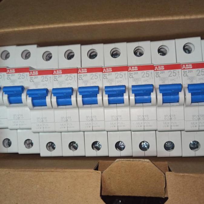 MCB ABB PLN 1PHASE 25A ORI READY