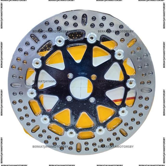 Promo PIRINGAN CAKRAM DEPAN DISC BRAKE MOS MODEL FLOATING STAINLESS UKURAN 300MM SHOGUN 125 SUZUKI S