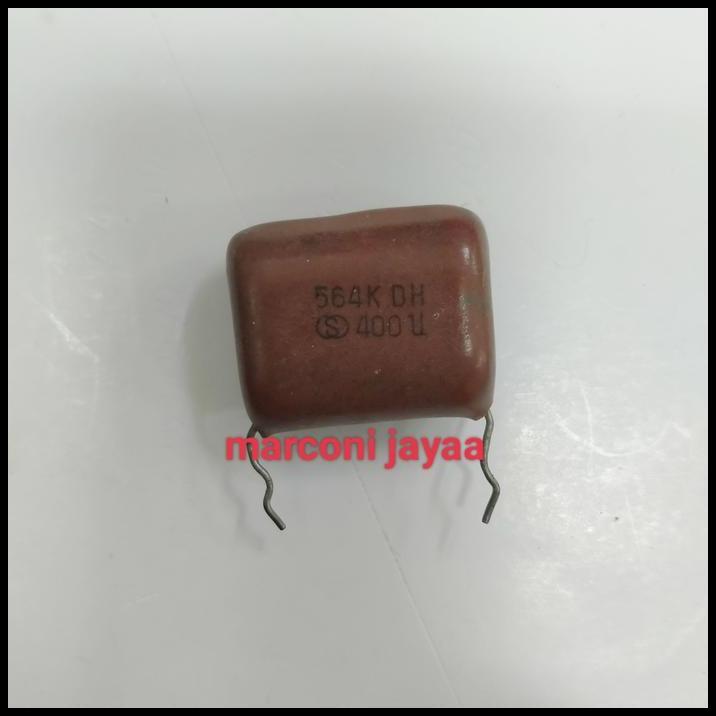 TERLARIS KAPASITOR MILAR 564K=0,56UF 400V P25 