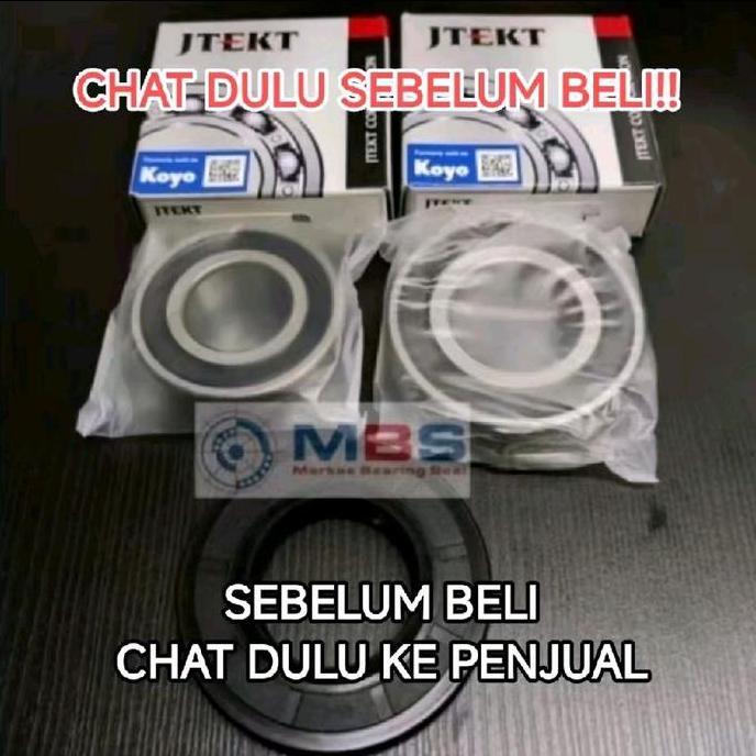 Bearing Mesin Cuci 1 Set Sharp Es-Fl1072B Koyo Asli Es-Fl 1072B