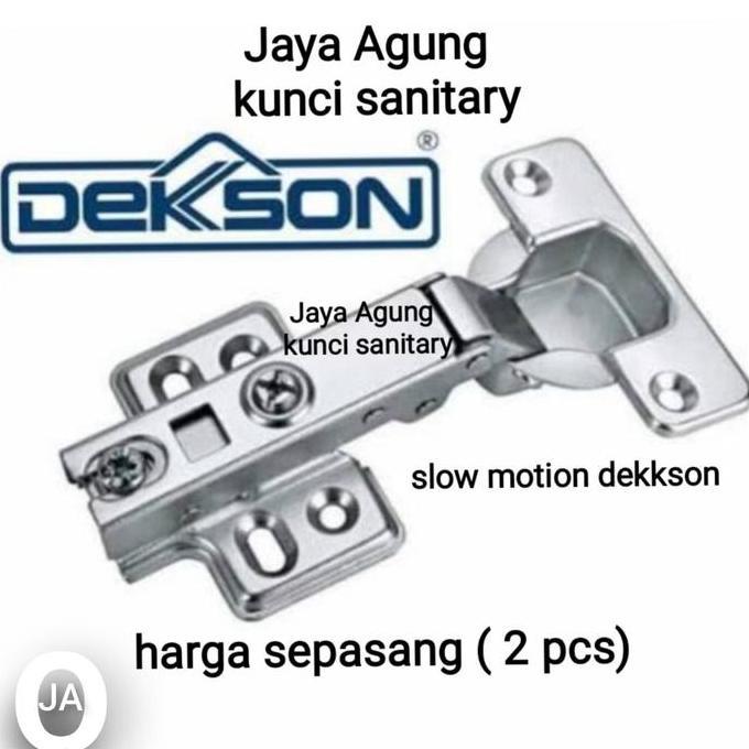 Engsel Sendok Slow Motion Dekkson/Dekson(Lurus 1/2,Full Bongkok)