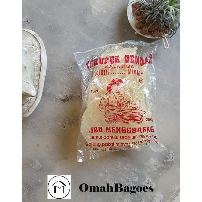 Kerupuk Gendar / Krupuk Puli Khas Salatiga 250gr / gram