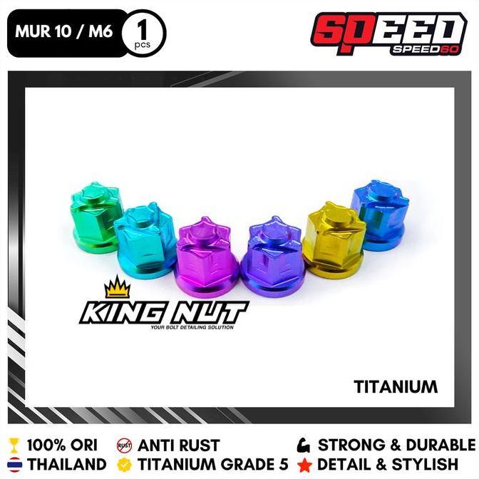 Titanium Probolt Mur Titanium Probolt Mur 10 M 6 Grade