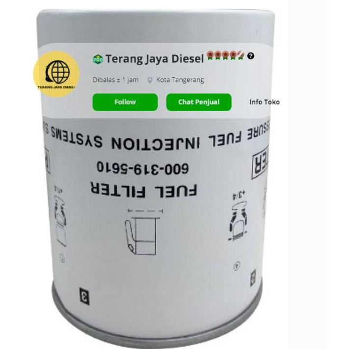 Filter Catridge Pc200-8Mo 600-319-5610 600 319 5610