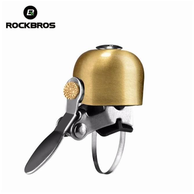 TERLARIS ROCKBROS BEL SEPEDA LIPAT BELL SEPEDA GUNUNG MTB STAINLESS STEEL