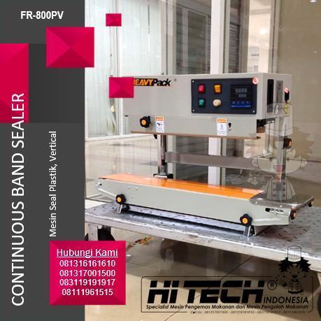 Continuous Band Sealer Vertikal Horizontal Heavypack FR-800PV Vertical
