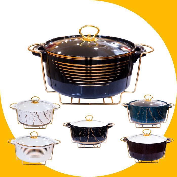 Prasmanan Mangkuk Sup Wadah Saji Dekorasi Rumah Import Lebaran Set