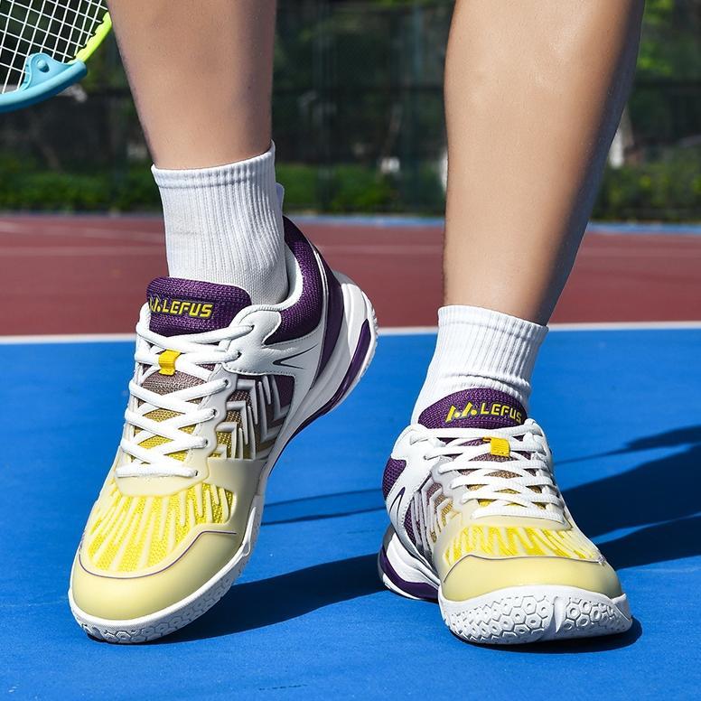 Hot Product Lefus Sepatu Badminton Profesional Diimpor Sepatu Pelatihan Biasa Dan Modus Pasangan Pri
